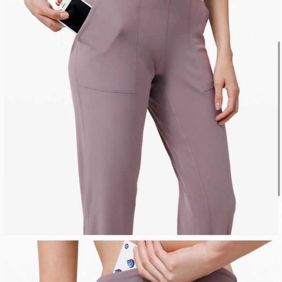 Lululemon align cool vent jogger purple size 8 - Picture 6 of 6